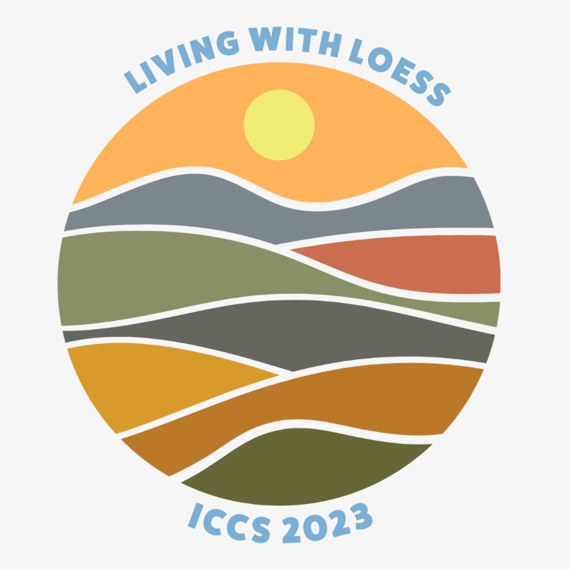 Living with Loess ICCS 2023 Logo
